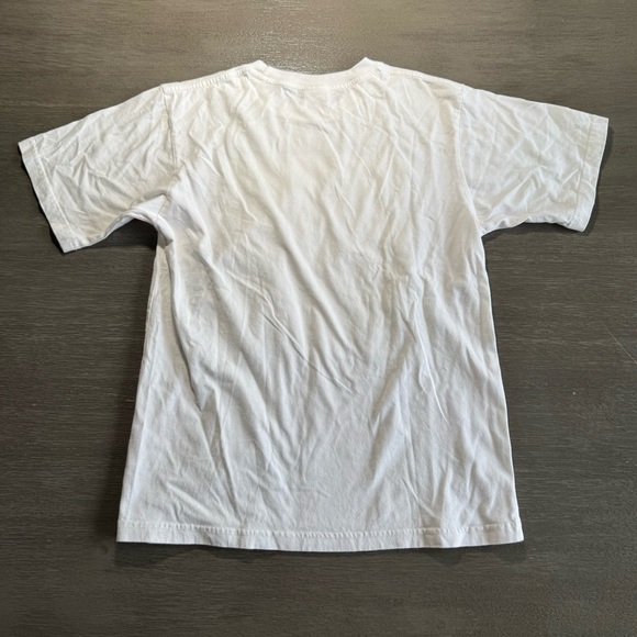 Supreme White Crew Neck Short Sleeve Girls Graphic Tee Tshirt S - Picture 3 of 8